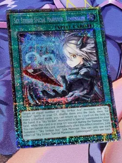 Yugioh 1x Sky Striker Special Maneuver - Lemnisgate! DUAD-EN069 Starlight 1st NM - Image 4
