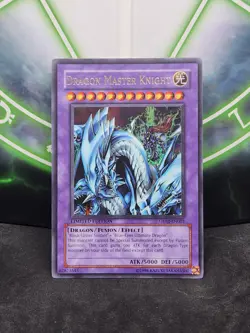 Yugioh Dragon Master Knight UE02-EN001 Ultra Rare Limited Edition LP - Image 1