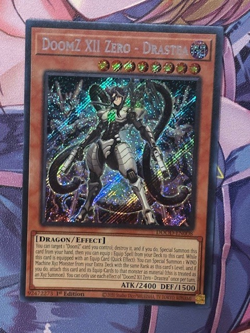 Yugioh DoomZ XII Zero - Drastea Secret DOOD-EN008 Doom of Dimensions 1st Ed NM - Image 1