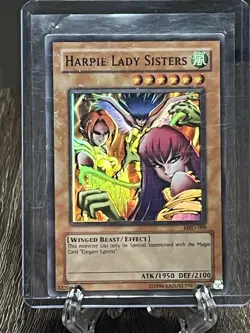 Harpie Lady Sisters – MRD-009 – Unlimited – Ultra Rare – Yu-Gi-Oh! - Image 1