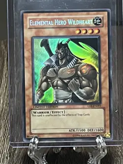 Elemental HERO Wildheart – GSE-EN001 – Limited Edition – Super Rare – Yu-Gi-Oh! - Image 1