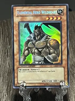 Elemental HERO Wildheart – GSE-EN001 – Limited Edition – Super Rare – Yu-Gi-Oh! - Image 2