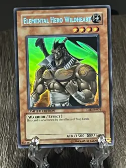 Elemental HERO Wildheart – GSE-EN001 – Limited Edition – Super Rare – Yu-Gi-Oh! - Image 4