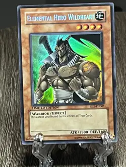 Elemental HERO Wildheart – GSE-EN001 – Limited Edition – Super Rare – Yu-Gi-Oh! - Image 5