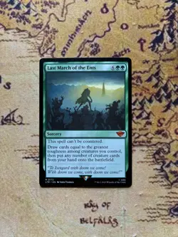 Last March of the Ents Lord of the Rings (LTR) MTG - Image 1