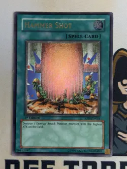 Yu-Gi-Oh Hammer Shot SOD-EN038 1st Edition Ultimate Rare NM - Image 3