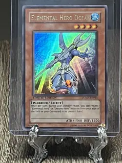 Elemental HERO Ocean – JUMP-EN013 – Limited Edition – Ultra Rare – Yu-Gi-Oh! - Image 1