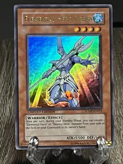 Elemental HERO Ocean – JUMP-EN013 – Limited Edition – Ultra Rare – Yu-Gi-Oh! - Image 2