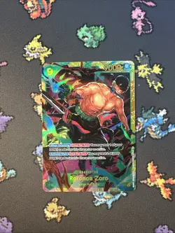 2024 One Piece The Best Roronoa Zoro Secret Rare #OP06-118 - Image 1