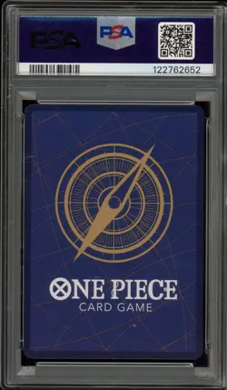 One Piece CCG Monkey.D.Luffy 3rd Anniversary Gold OP05-119 PSA 10 Gem Mint - Image 2