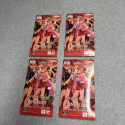 4 PACKS - One Piece Heroines EB-03 Sleeved Booster Pack - NEW - FACTORY SEALED - Image 3