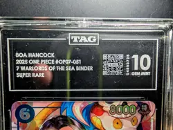 One Piece TCG | Boa Hancock | OP07-051 | SR | Warlord Promo | TAG 10 - Image 3
