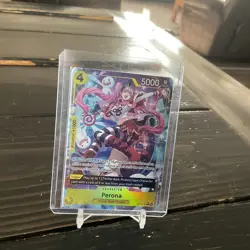 ONE PIECE THE AZURE SEA'S SEVEN ALT ART PERONA ALTERNATE ART OP R OP14-111 - Image 1