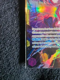 Bandai Enel OP15-118 OP15 Full Art Holo Secret Rare One Piece Kami’s island - Image 2