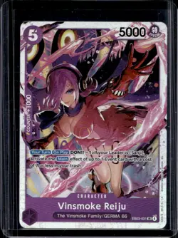 2026 One Piece Heroines Edition Vinsmoke Reiju Super Rare #EB03-031 - Image 1