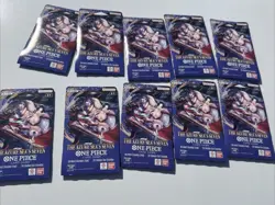 One Piece TCG The Azure Sea’s Seven OP-14 Sleeved Booster Pack Lot Of 10 Sealed - Image 1