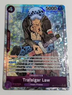 Trafalgar Law TR ST10-010 Treasure Rare 500 Years in the Future One Piece TCG - Image 1