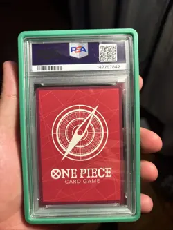 2025 ONE PIECE OP09 001 SHANKS ENGLISH 2ND ANNIVERSARY SET LEADER PROMO PSA 10 - Image 2