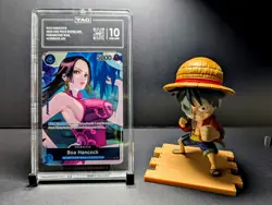 One Piece TCG | Boa Hancock | Box Topper | Alt Art | OP02-059 | TAG 10 | NM+ - Image 1