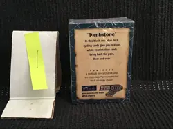 1998 MtG - Urza's Saga Theme Deck - Tombstone - New - 1st of 2 Auctions - Image 2