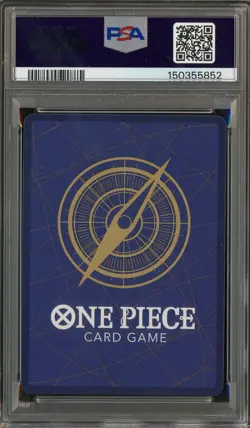 2024 One Piece PRB01 EN Nami Manga Alternate Art #016 PSA 9 MINT - Image 3