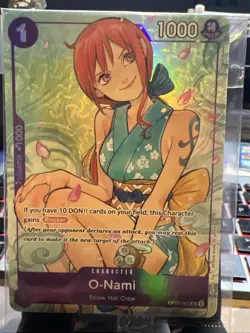 O-Nami (Illustration Box Vol.1) OP05-062 Sealed One Piece Promo Card NM English - Image 2