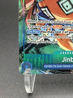 One Piece TCG English OP14-049 Jinbe Alt Art Parallel - Image 5
