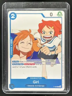 2026 One Piece Girl Winner Promo #P-096 Damaged - Image 1
