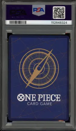 One Piece CCG Dracule Mihawk OP11 Prerelease Event Winner P-081 PSA 10 Gem Mint - Image 2