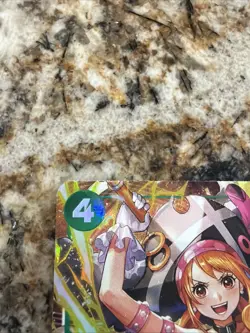 Nami (Alternate Art) OP14-031 The Azure Sea's Seven Foil 🔥😳 One Piece - Image 3