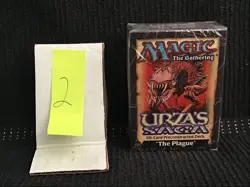 1998 MtG - Urza's Saga Theme Deck - The Plague - New - 2nd of 2 Auctions - Image 1