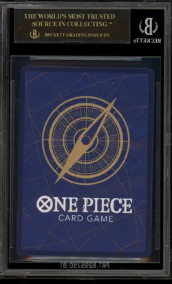 One Piece CCG Dracule Mihawk Release Event Winner Promo P-081 BGS 10 BLACK LABEL - Image 2