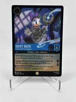 Daisy Duck Paranormal Investigator 154/204 Whispers In the Well Lorcana Foil - Image 1