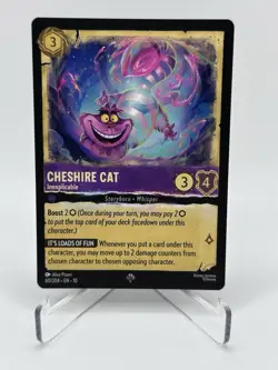 Cheshire Cat Inexplicable 60/204 Whispers in the Well Disney Lorcana - Image 1