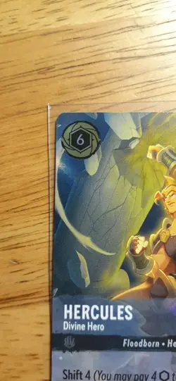 Hercules Divine Hero 215/204 Enchanted Holofoil NM+ Disney Lorcana - Image 5