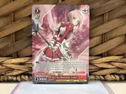 Signed Weiss Schwarz Sword Art Online 10th SAO/S100-E062SP SP Lisbeth English NM - Image 1