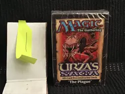 1998 MtG - Urza's Saga Theme Deck - The Plague - New - 1st of 2 Auctions - Image 1