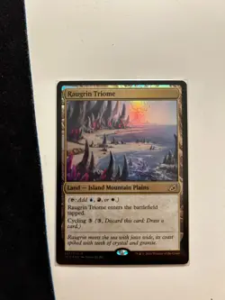 MTG: Magic The Gathering [EX] Raugrin Triome SET FOIL - Image 1