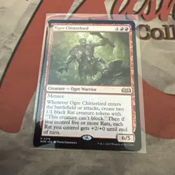 MTG Ogre Chitterlord Wilds of Eldraine Regular #0319 - Image 1