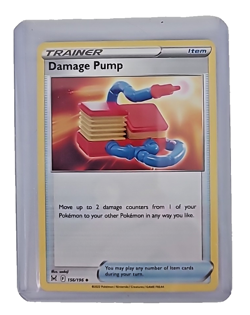 Pokemon Trainer Damage Pump - Sword & Shield Lost Origin 156/196 2022 - Image 1