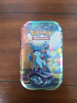 POKEMON SCARLET & VIOLET PRISMATIC EVOLUTIONS MINI TIN-NEW AND SEALED!!! - Image 1