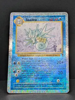 Seadra 63/110 Legendary Collection Reverse Holo Rare Pokemon TCG Nintendo MP - Image 3