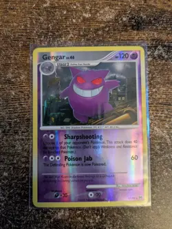 Pokemon Gengar 17/99 Arceus Reverse Holo - Image 1