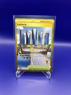 Pokemon Levincia 244/182 Trainer Hyper Rare Holo Destined Rivals NM - Image 1