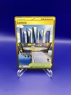 Pokemon Levincia 244/182 Trainer Hyper Rare Holo Destined Rivals NM - Image 2