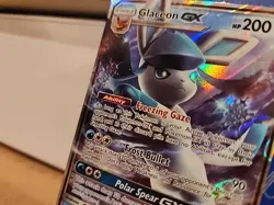 Glaceon GX SM147 Black Star Promo Rare Full Art Holo Pokemon TCG card - Image 3