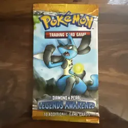 Pokemon Diamond & Pearl Legends Awakened Booster Pack Sealed (Lucario) New - Image 2