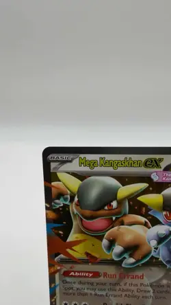 Pokemon Mega Kangaskhan EX Double Rare Full Art Holo 104/132 Me01 300 HP - Image 5