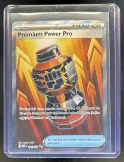 2025 Pokemon Mega Evolution Premium Power Pro Ultra Rare #174/132 - Image 1