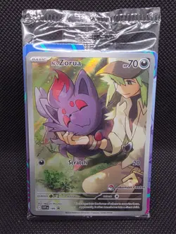 N's Zorua - 189 (Pokemon Center Exclusive) 189 Sv: Scarlet & Violet Promo Cards - Image 1
